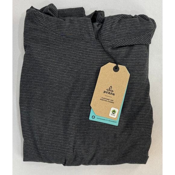🆕️ prAna Men's XXL Hooded Long Sleeve T-Shirt - NWT - Picture 1 of 9